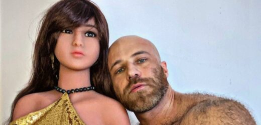 Bodybuilder Takes Second Sex Doll Wife On Lavish Honeymoon After First