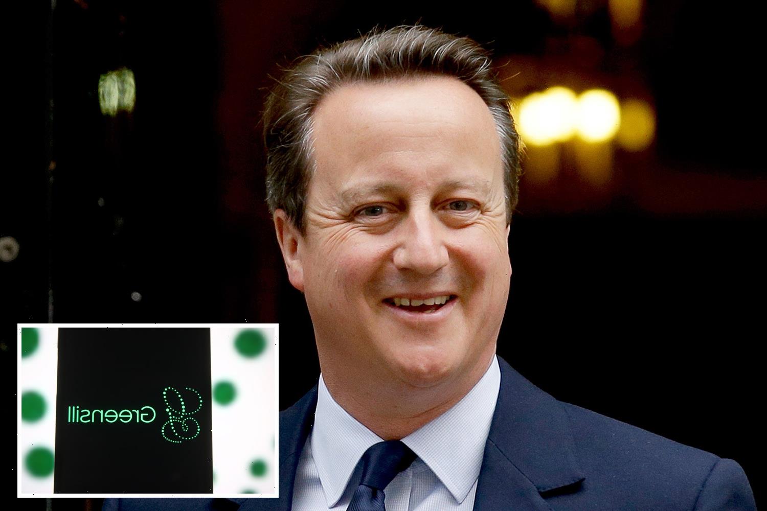What is the Greensill scandal and what has David Cameron done? 