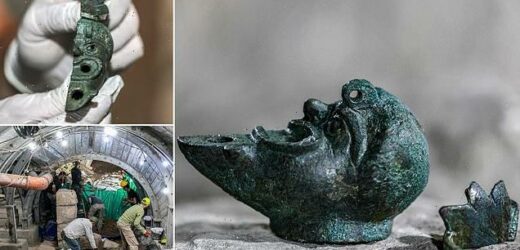2 000 Year Old Oil Lamp Shaped Like A Grotesque Face Is Discovered Big World Tale