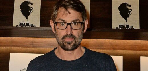 Sagoma Di Cartone Grandezza Naturale Di Louis Theroux Con Abito - Celebrity Cutouts Originale